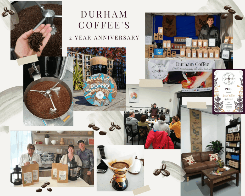 It's Our Second Birthday! 1 A selection of photos from Durham Coffees Achievements over the past 2 years