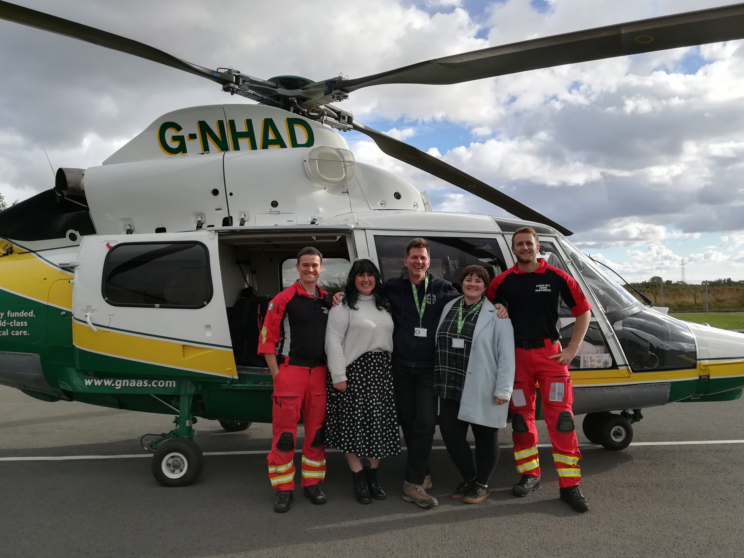 Great North Air Ambulance And Durham Coffee Roasters