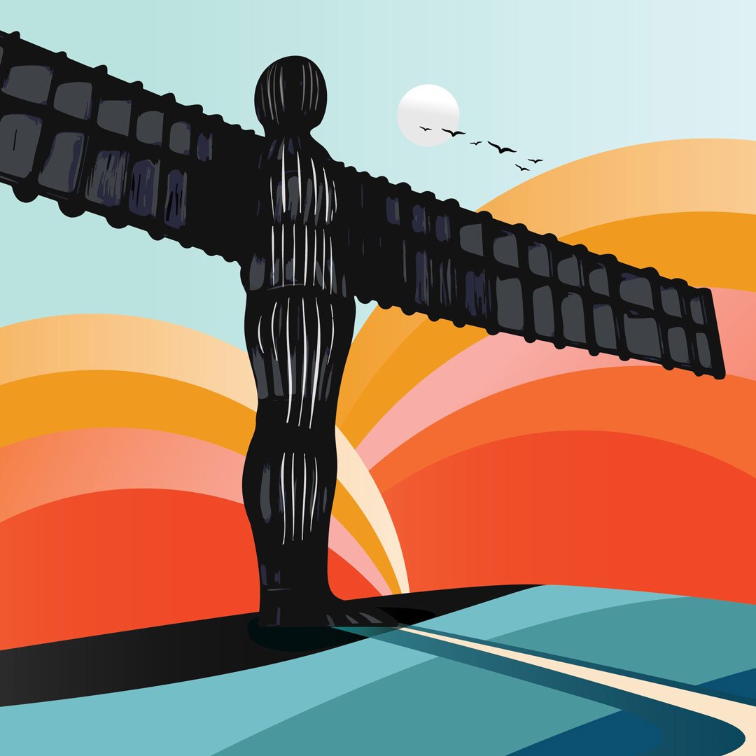Angel of the North: A deliciously bold and rich coffee with a  sweet and creamy mouthfeel