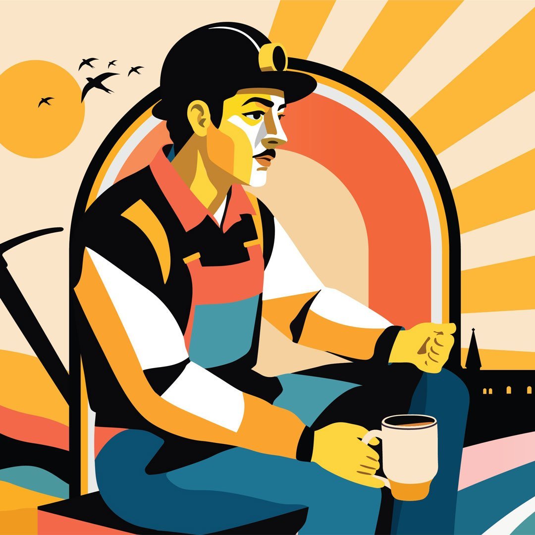 Miners’ Gala is a single origin bean from our wonderful partners in Brazil and has been roasted medium-light profile to showcase a well rounded pleasant sweetness. It is a coffee that will appeal to most people.