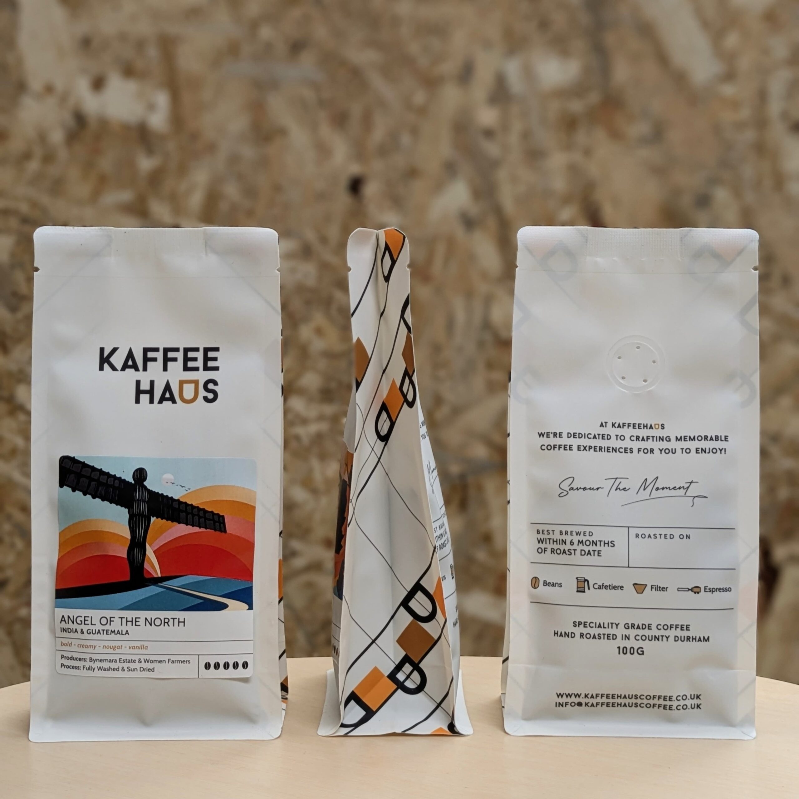 Angel of the North coffee bag