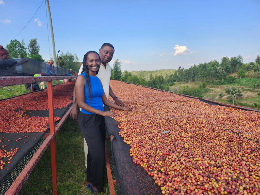 Bernice and Father Sm Kaffeehaus Coffee Roasters