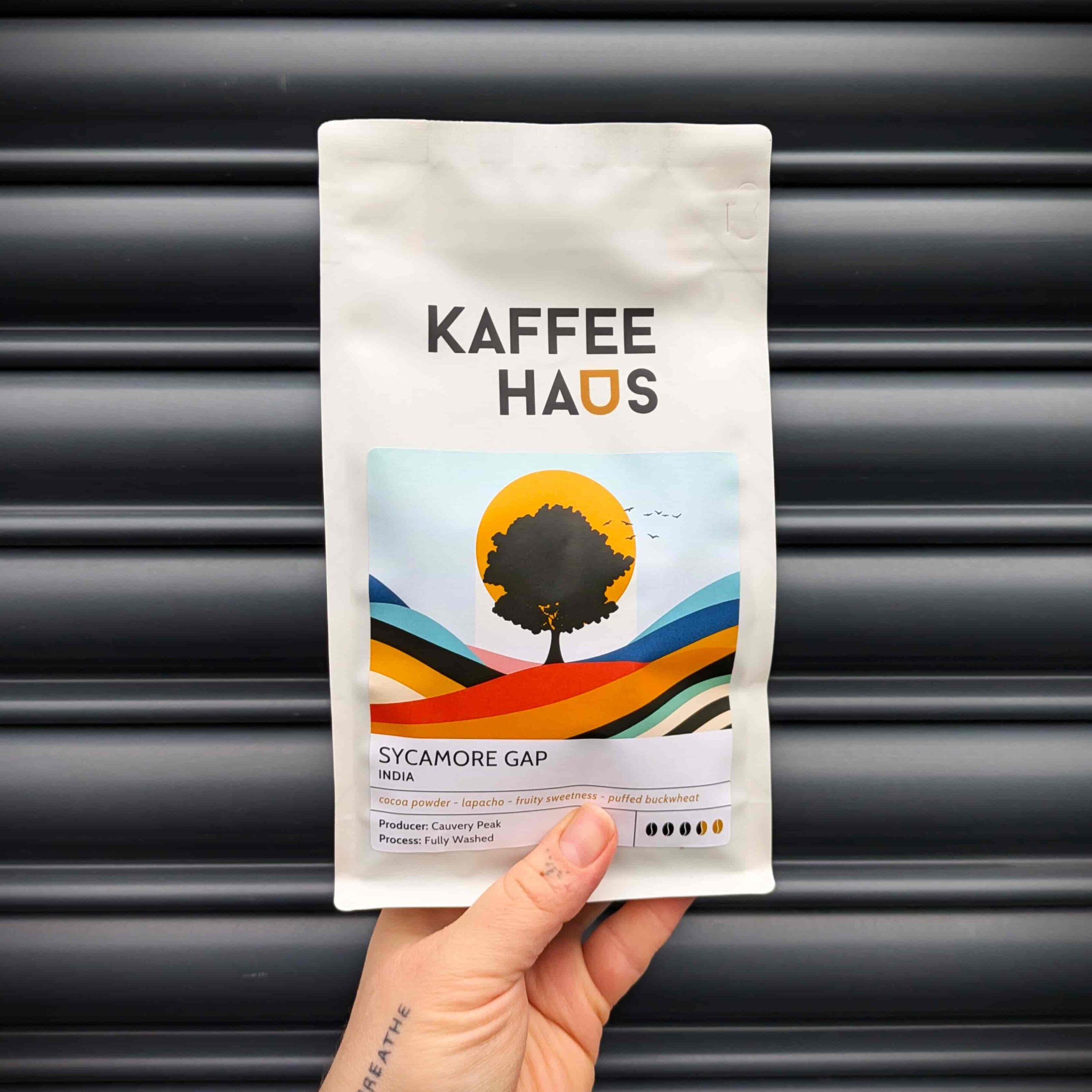 Kaffeehaus Coffee 5 Sycamore Gap coffee from Kaffeehaus